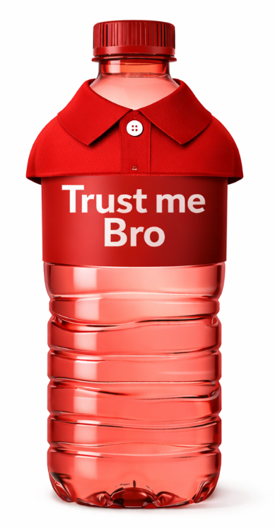 Trust me bro bottle